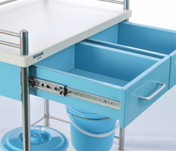 medical cart stainless steel