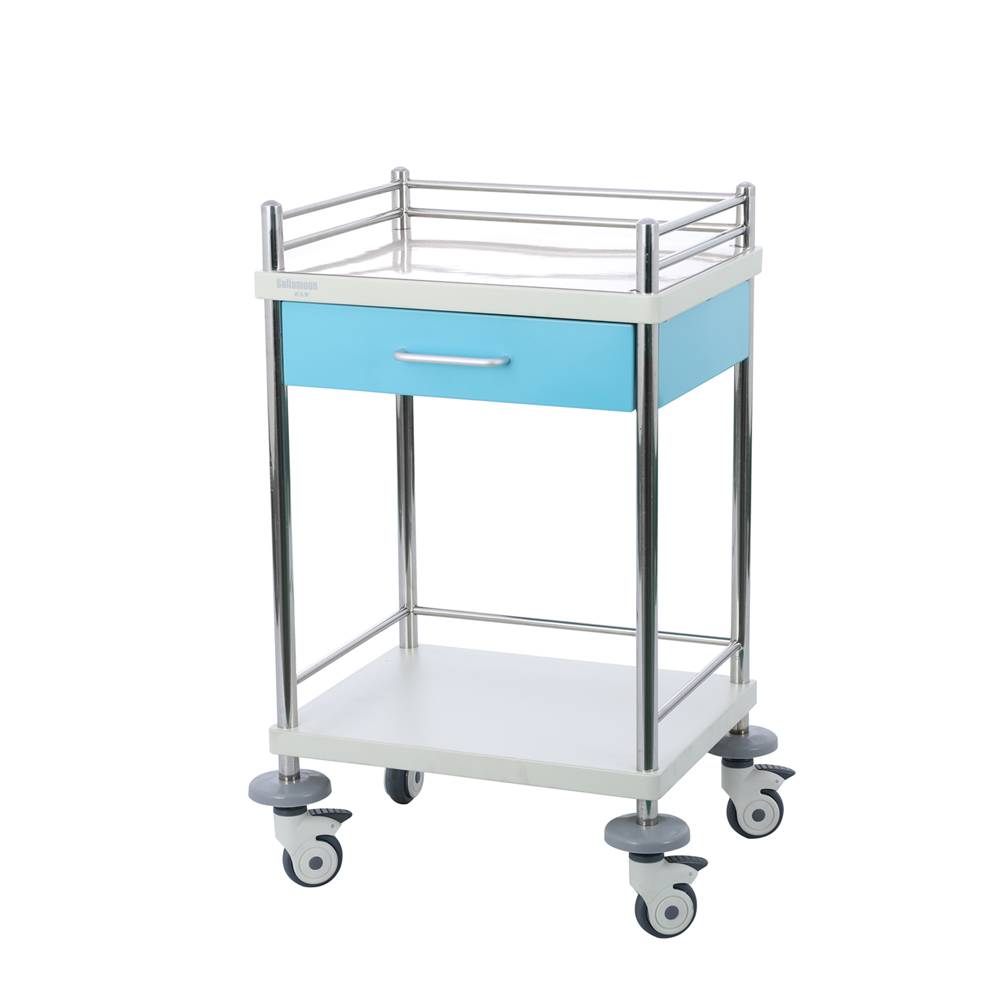 dressing trolley stainless steel